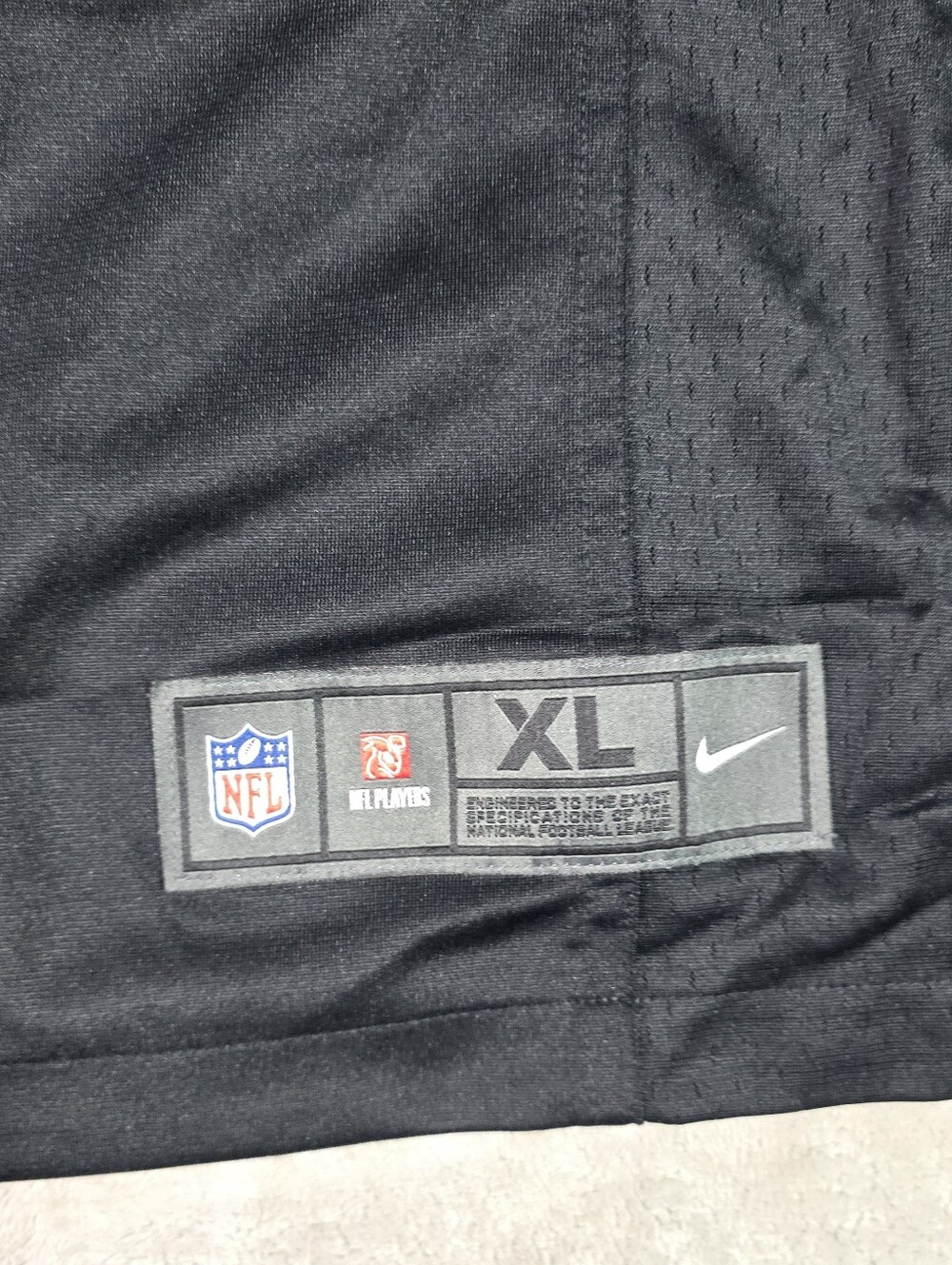 Las Vegas Raiders Chandler Jones #55 Nike Football Jersey Black Size Large - Picture 3 of 8
